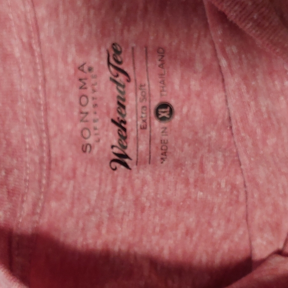 Sonoma Men's Extra Soft Weekend Tee - Picture 5 of 7